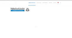 Desktop Screenshot of mobelverkstedet.no