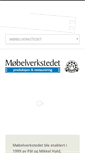 Mobile Screenshot of mobelverkstedet.no