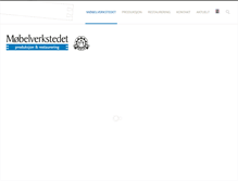 Tablet Screenshot of mobelverkstedet.no